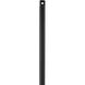 Coastal Threaded Downrods Midnight Black Fan Downrod